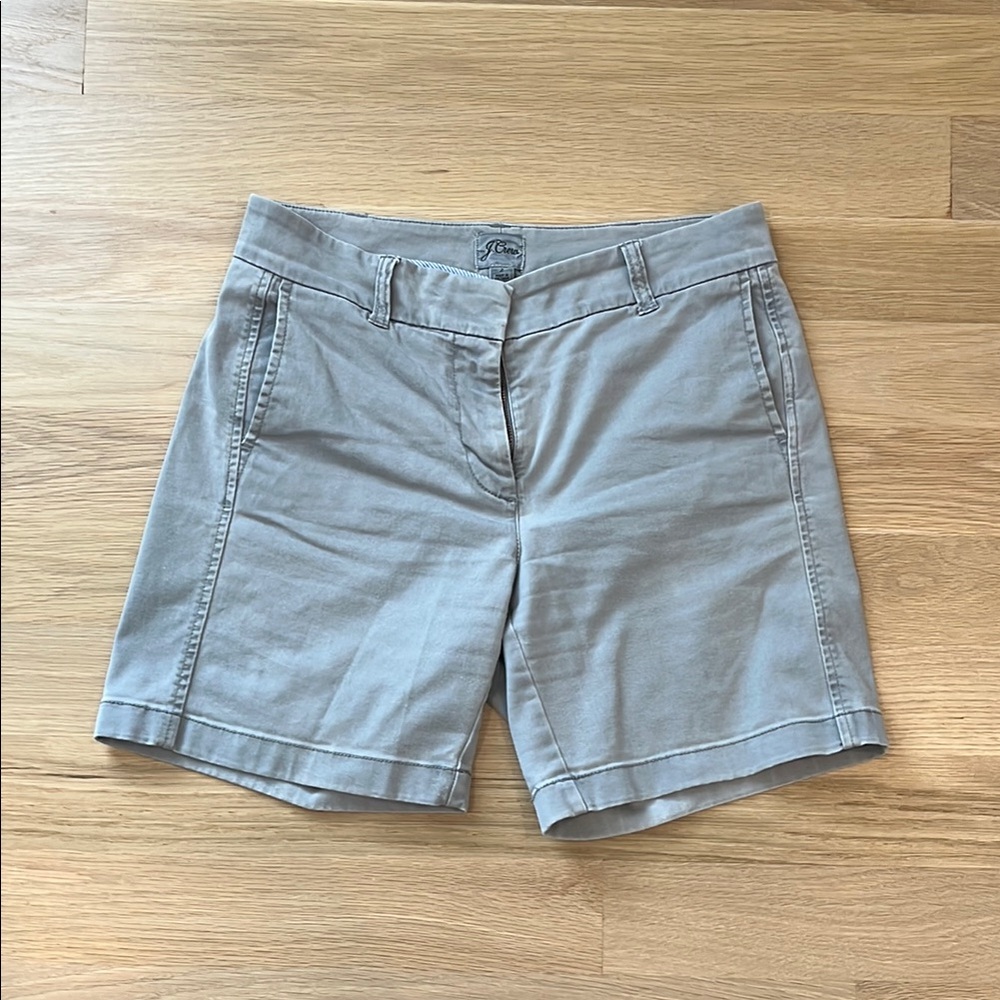 J. Crew Gray Bermuda Shorts Classic Style
